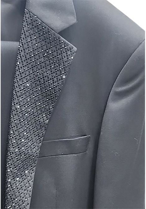 Smoking petto a lancia MARCEL MOREL | Abiti | AB0513NERO